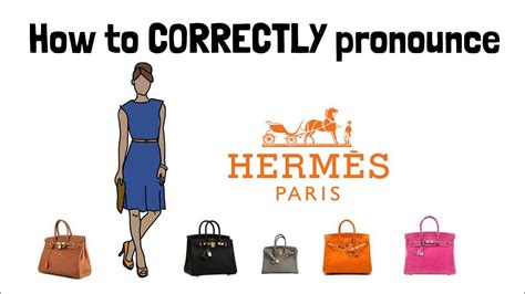 how do you pronounce hermes perfume|hermes pronunciation in english.